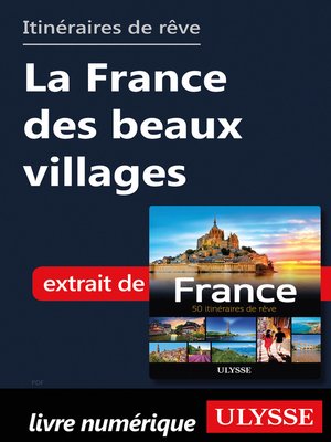 cover image of Itinéraires de rêve--La France des beaux villages